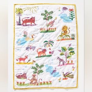 NWT Anthro Sloan Baby Quilt